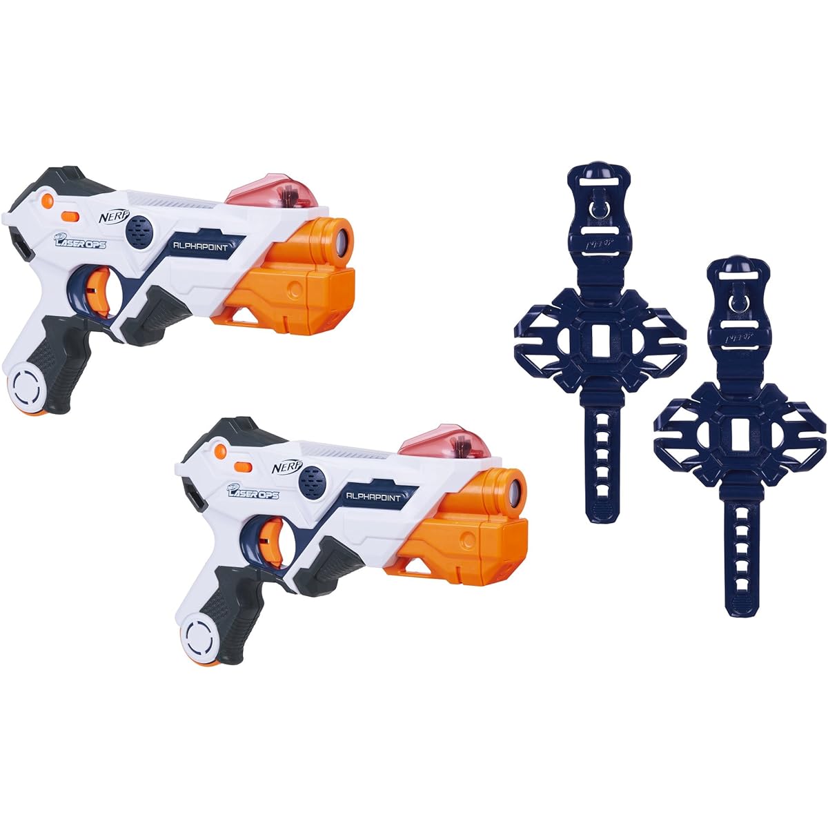 Hasbro Nerf Laser Ops Pro Alpha Point 2-Pack E2281 Authentic LASER TAG® Technology