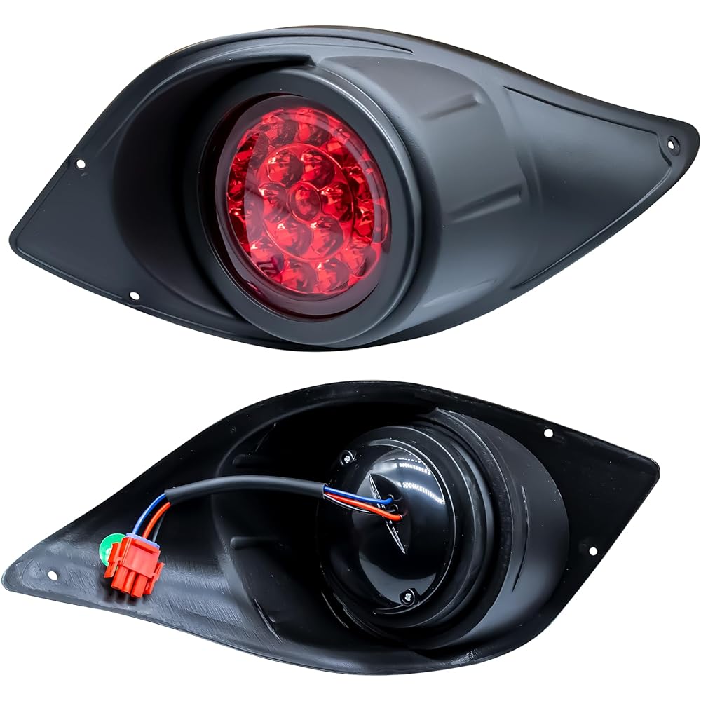 no. Yamaha G29 Drive Golf Cart Basic Complete Halogen Headlight & LED Tail Light Kit