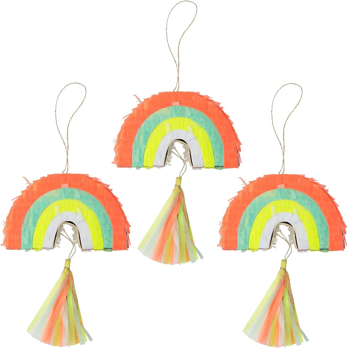 Meri Meri Rainbow Party Favors Pinata Birthday Party Decorations