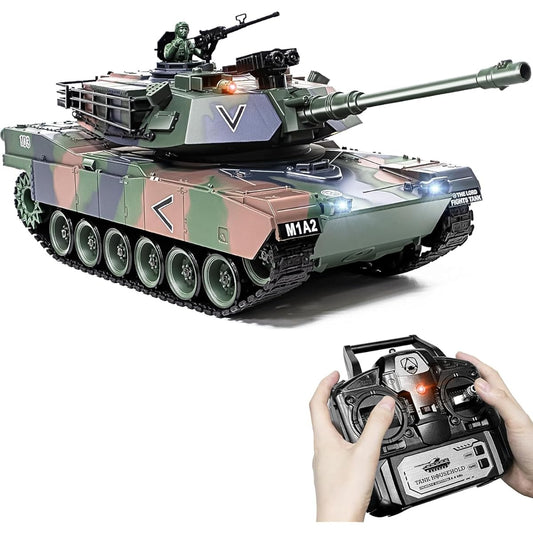 Supdex RC Tank 2.4G Remaote Control USA M1A2