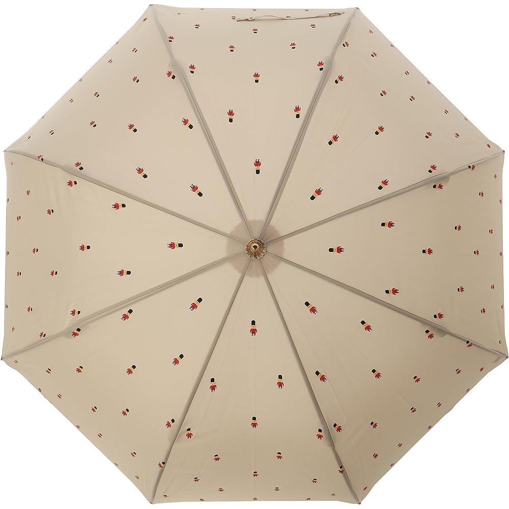 Moonbat [Macintosh Philosophy] Umbrella Long Umbrella Short Type UV Protection BEAR 21-431-10974-00 Beige