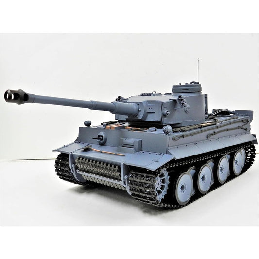 ☆Ver 7.0☆ Battle-capable Japanese instruction manual included Henglong 2.4GHz 1/16 Tank Radio Control Tiger I Type ☆Lithium-ion battery, infrared unit, BB bullet launcher, sound, smoke generation specifications