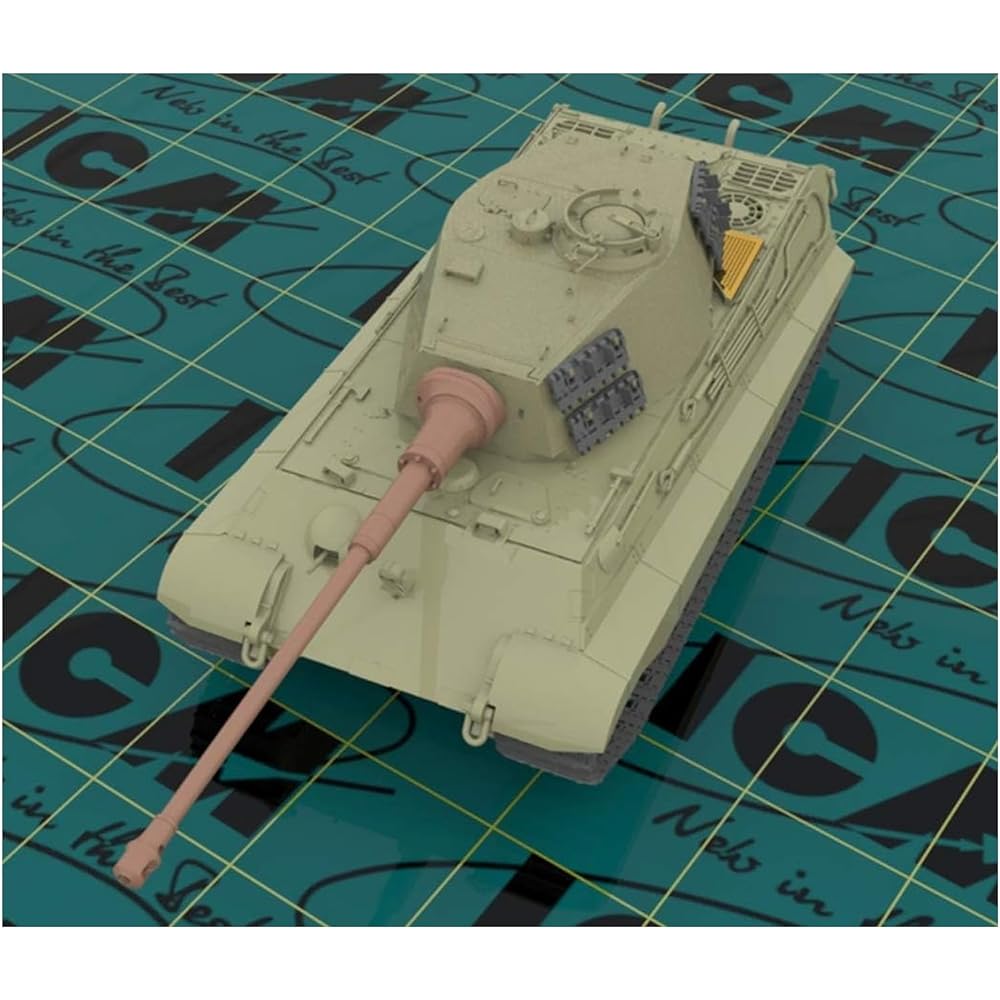 ICM ICM 1/35 German Army King Tiger Late Model w/Full Interior Plastic Model 35364