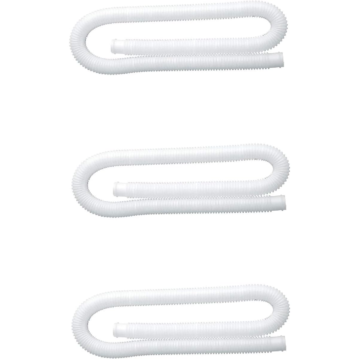 Intex 1.25" Diameter Accessory Pool Pump Replacement Hose, 59" Long (3 Pack)