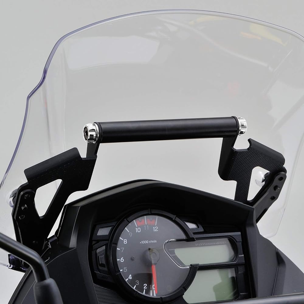Daytona Motorcycle Screen Clamp Bar for V Strom 650 Screen Mount Bar Holder Ash Silver 16808
