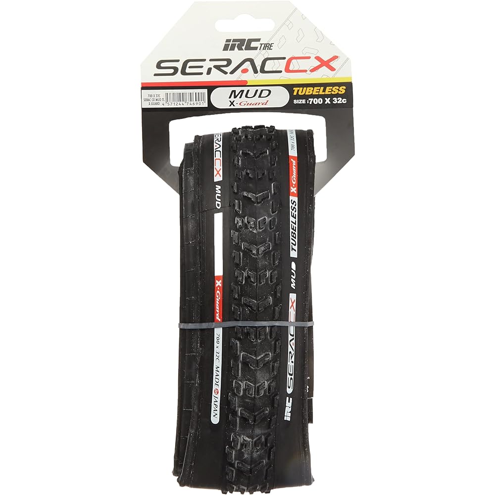 IRC TIRE Bicycle Tire SERAC CX MUD TUBELESS READY X-Guard Shirac CX Mud Tubeless Ready Cross Guard 700×32C