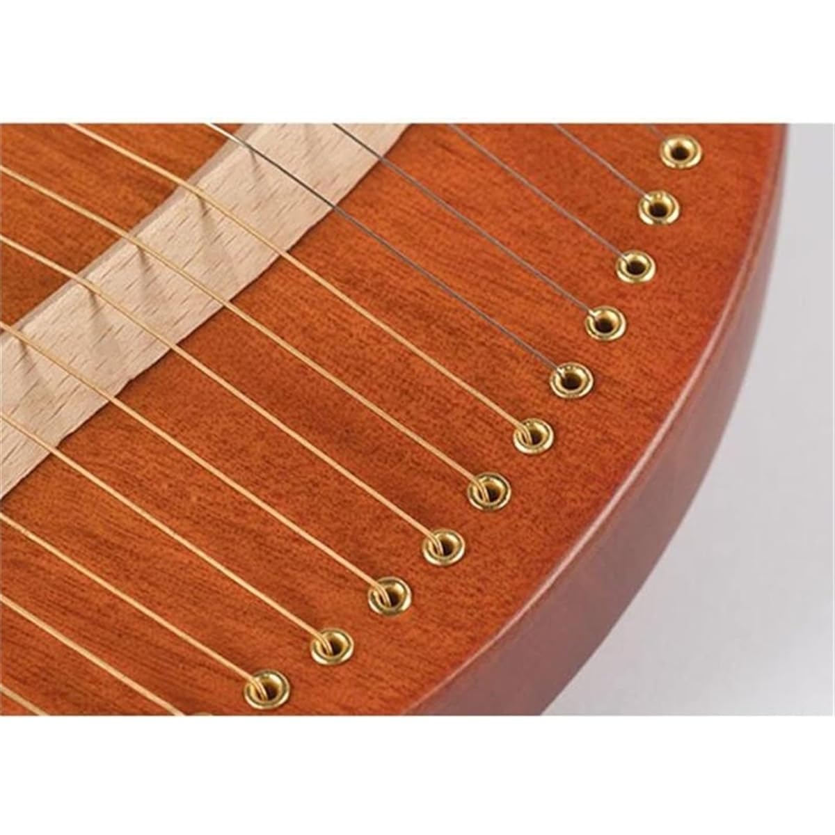 WowZza Harp 16 19 String Wooden Lyre Harp Classical Musical Instrument with Tuning Tool/C-16 String