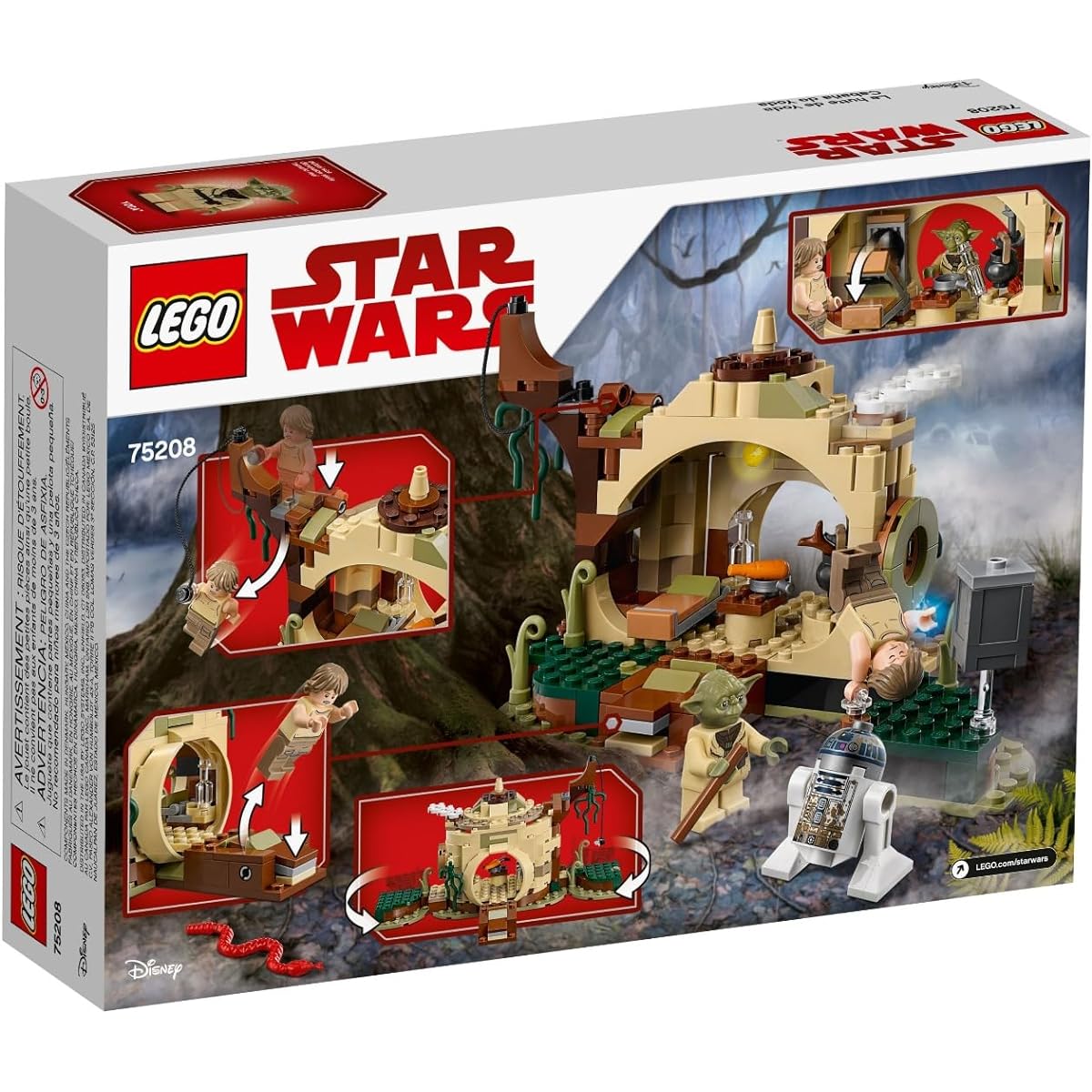 LEGO Star Wars Yoda's Hut 75208