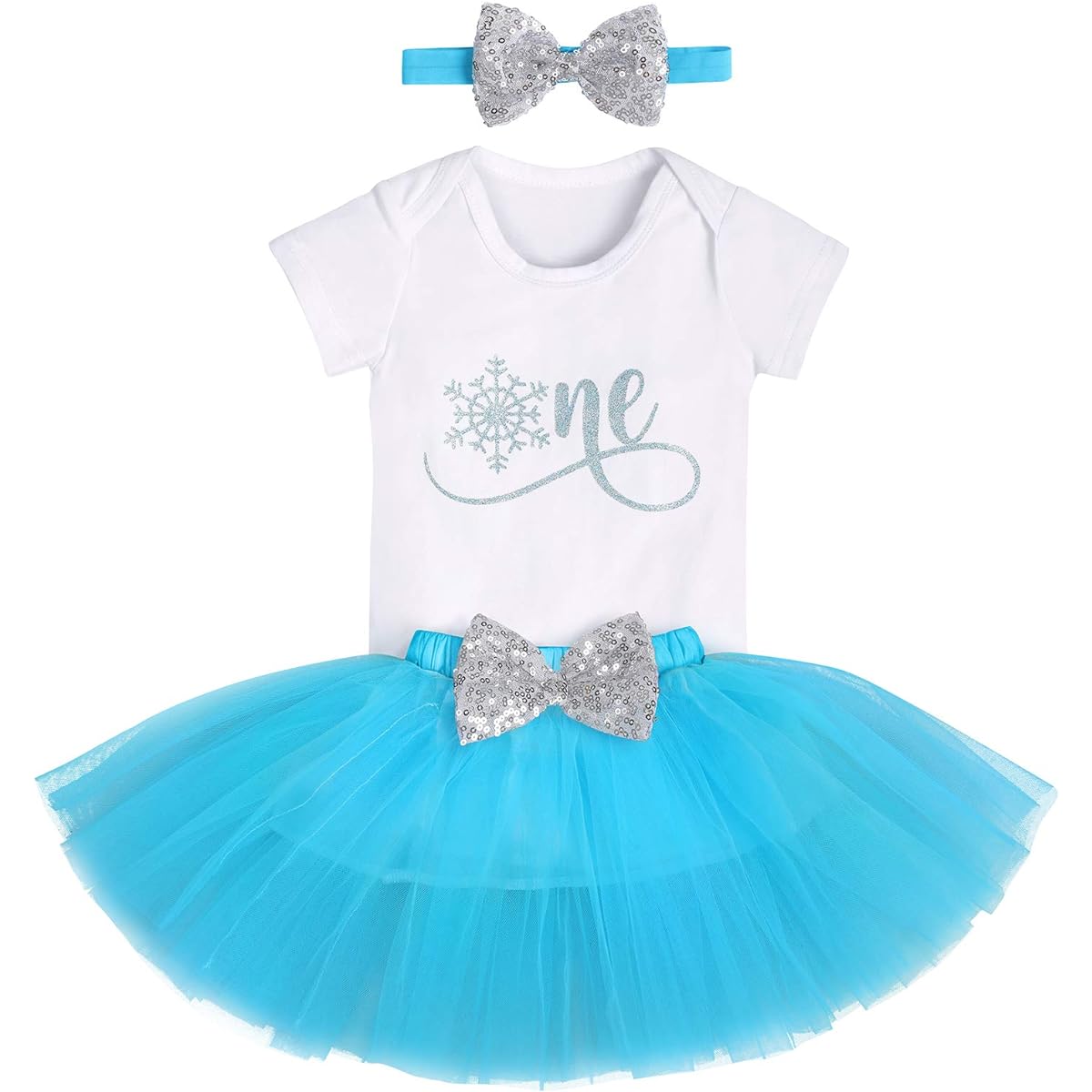 Baby Girl 1st Birthday Outfit Polka Dot Romper Tutu Skirt Mouse Ears Headband Cake Smash Costume for Photo Shoot