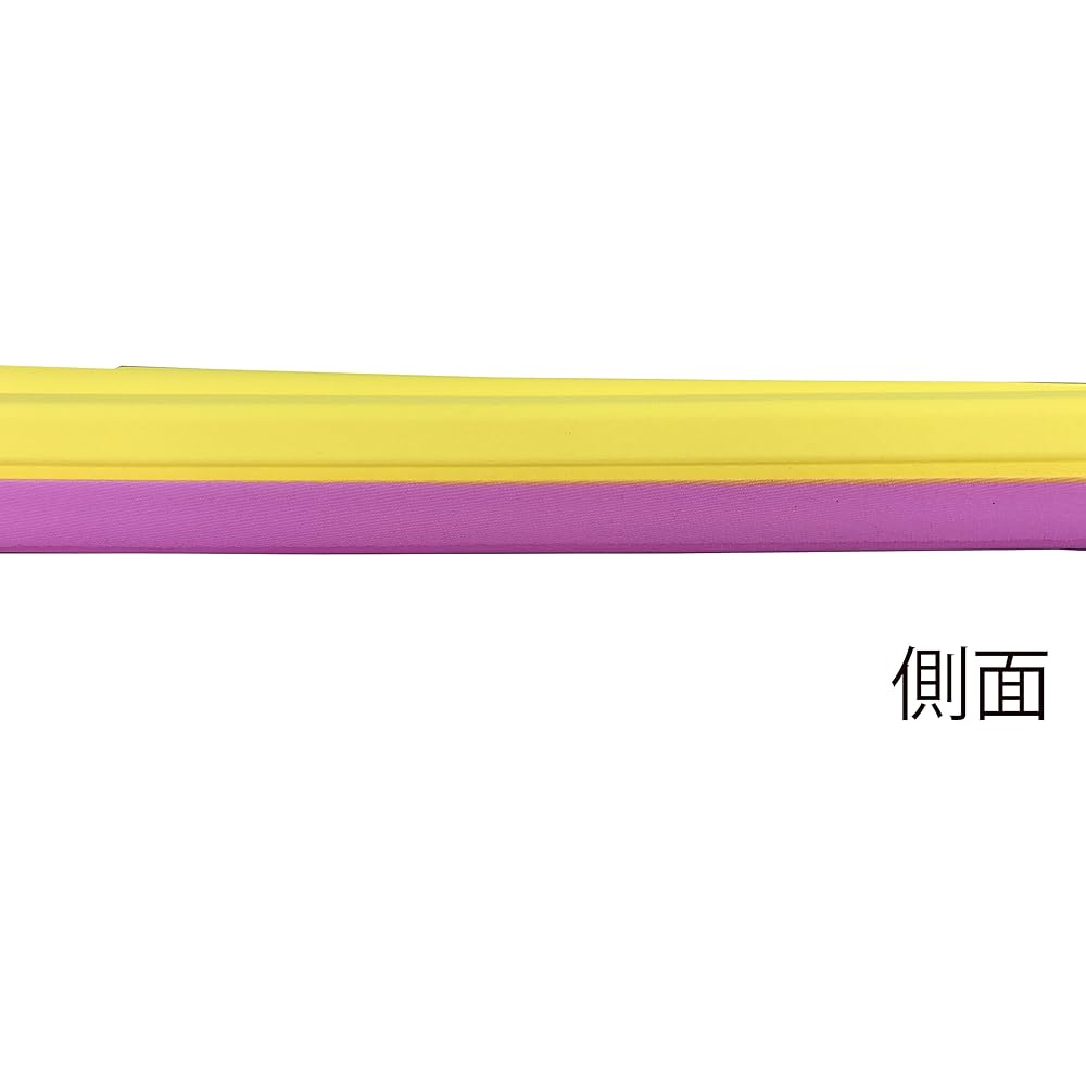TOEI LIGHT Swimming Board Pink/Yellow B7894P Beat Board for Practice Increased Strength with Surface Skin Layer Adopts Slits on the Back