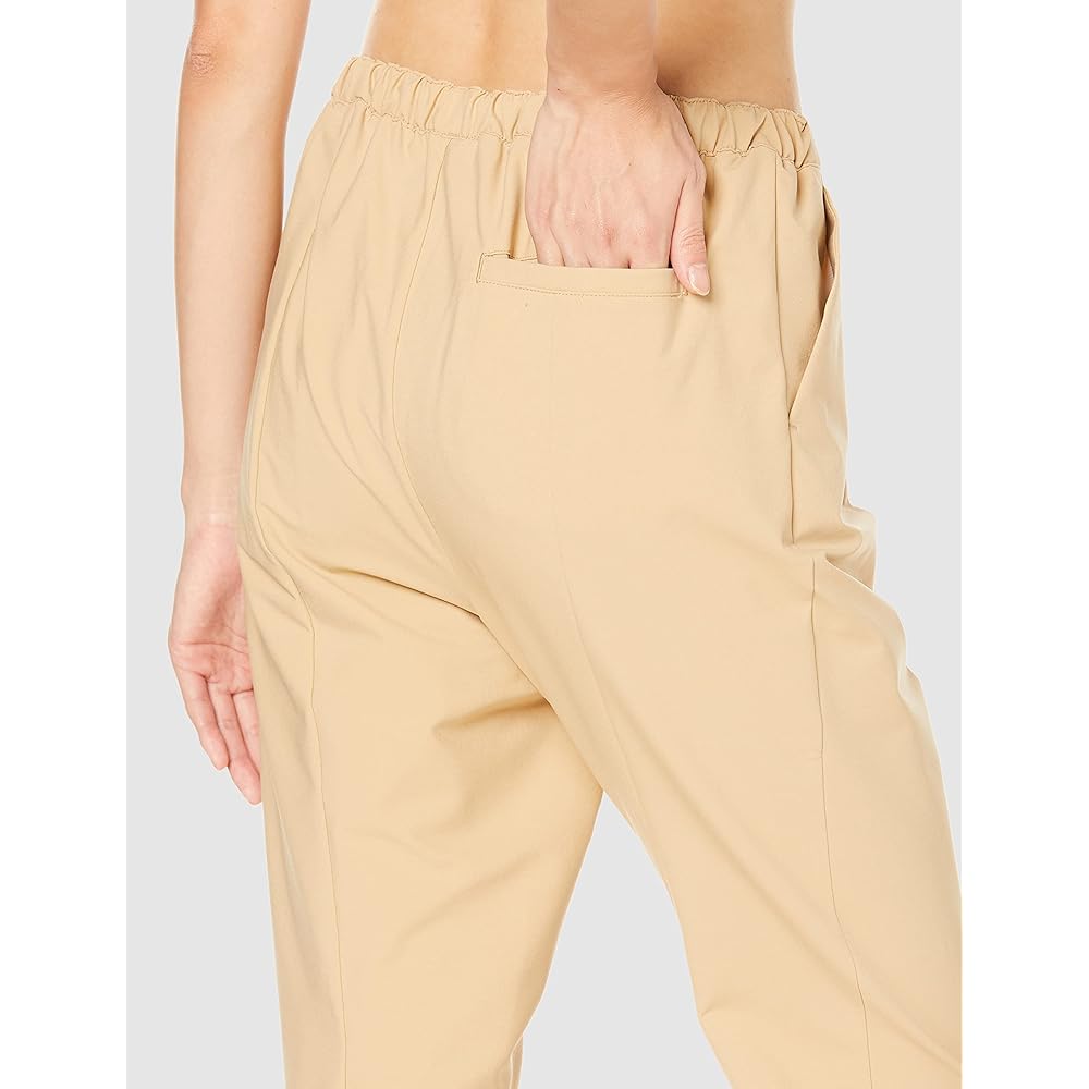 [Le Coq Sportif] Long Pants (Single Item), 3/4 Length, Training, Water Repellent, Stretch, Stable Shape, Women's