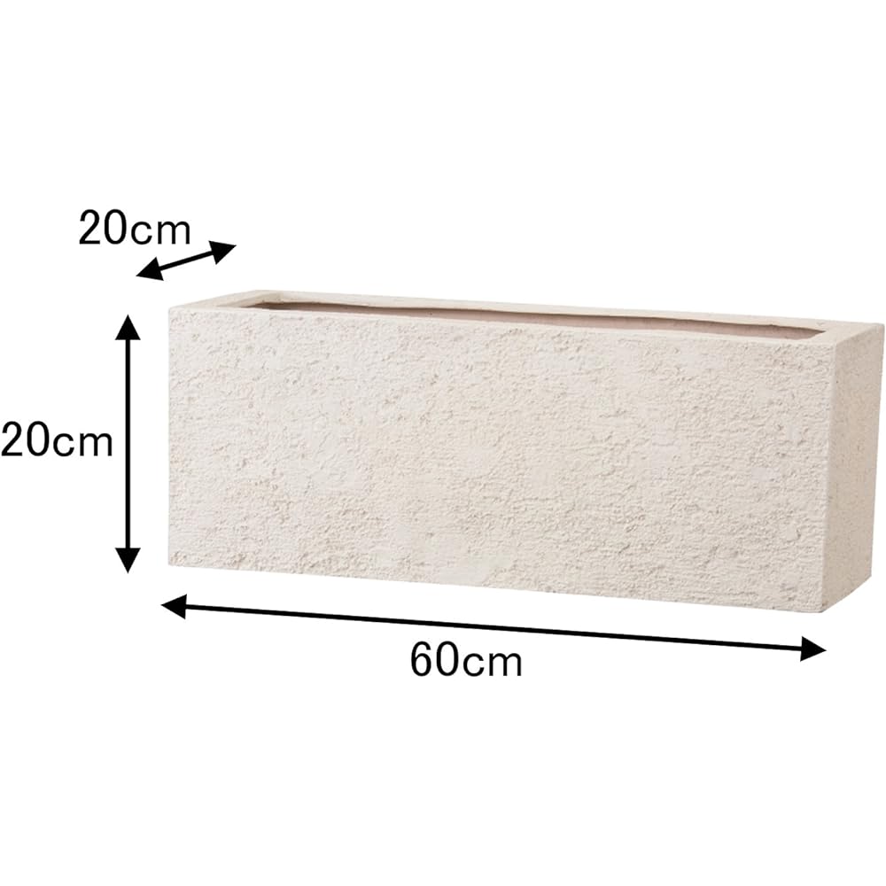 Green Pot Ligande Planter Ivory 60cm EB-PL873020IV