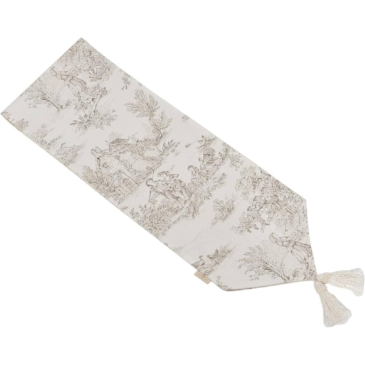 Jennifer Taylor [Table Runner Large] 30 x 180cm Toile de Jouy Table Center Tablecloth Beauty Salon Nail Salon Cosmetics Makeup 33141TR