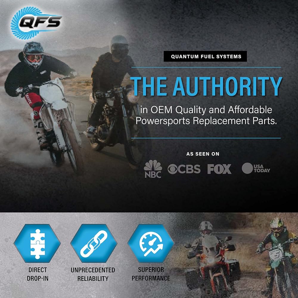 QFS Fuel Pump with Super Installation Kit Replacement Har XL1200C N NS R T Roadster Sportster Iron SuperLow 2007-2019, HFP-385-HD2RTF