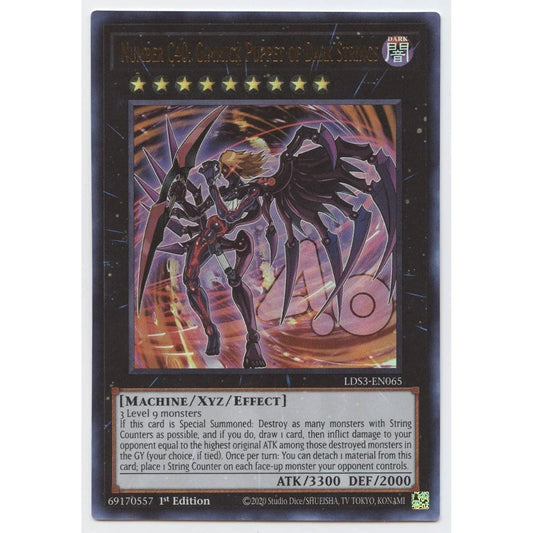 Number C40: Gimmick Puppet of Dark Strings-LDS3-EN065-Ultra Rare-First Edition