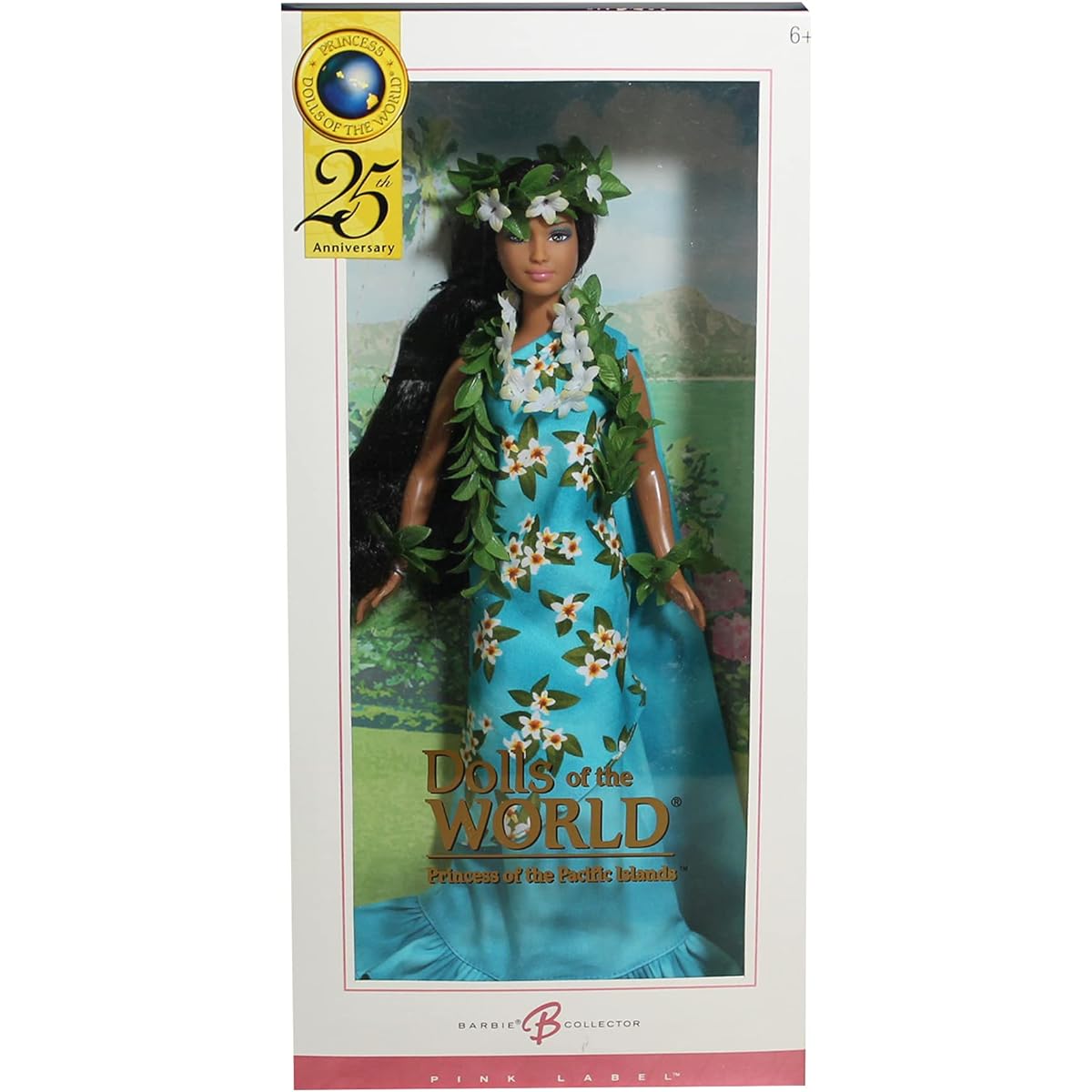 Barbie Doll of the World Princess of Hawaii Island G8056 (Pink Label)