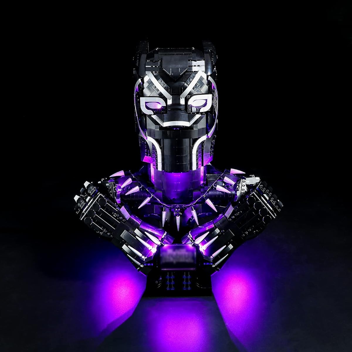 BRIKSMAX LED Lighting Kit for LEGO-76215 Black Panther - Compatible with Lego Marvel Building Blocks Model - Lego Set Not Included