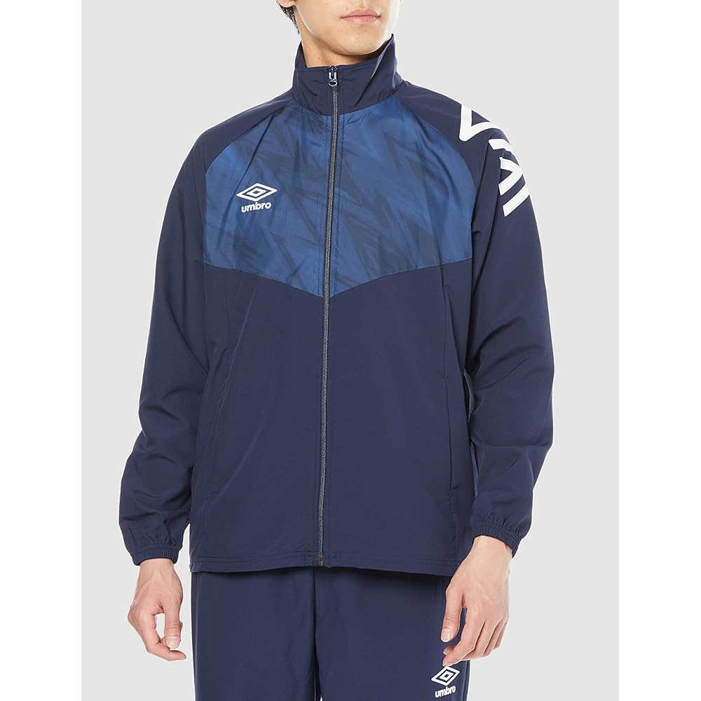 [Umbro] Windbreaker Top and Bottom Set, Piste, Soccer, Futsal, Sweat Absorbent, Quick Drying, Stretch, Men's, Unisex