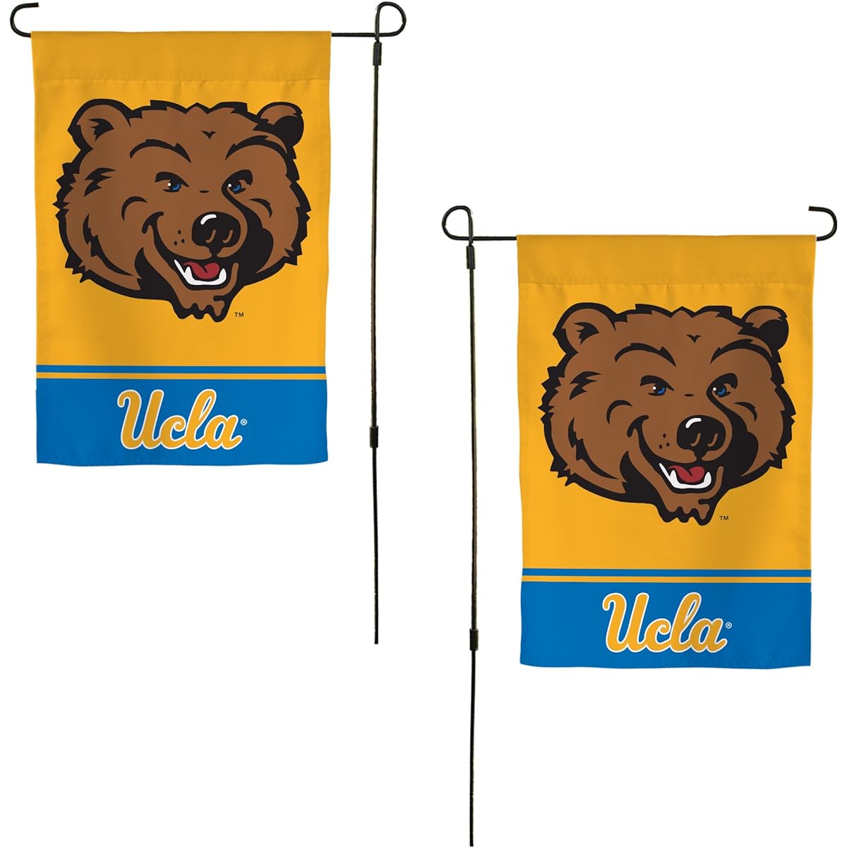 UCLA Garden Flag University of California Los Angeles Bruins Banner 100% Polyester (Design B)