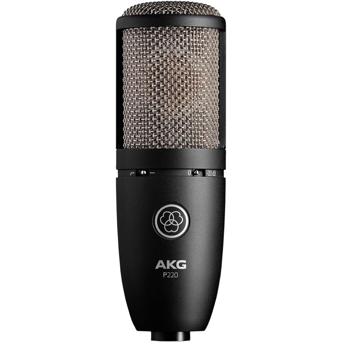 AKG Project Studio Line Condenser Microphone Black Body P220 [Official Japanese Product]