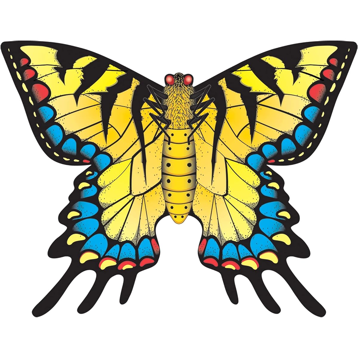 WindNSun Swallowtail Butterfly Nylon Kite, 32 inches