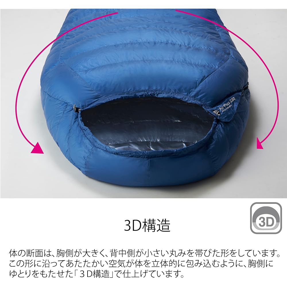 Isca Air Plus 280 Bluestone Body size: 78 (shoulder width) x 210 (total length) cm Storage size: Φ14 x 24 cm