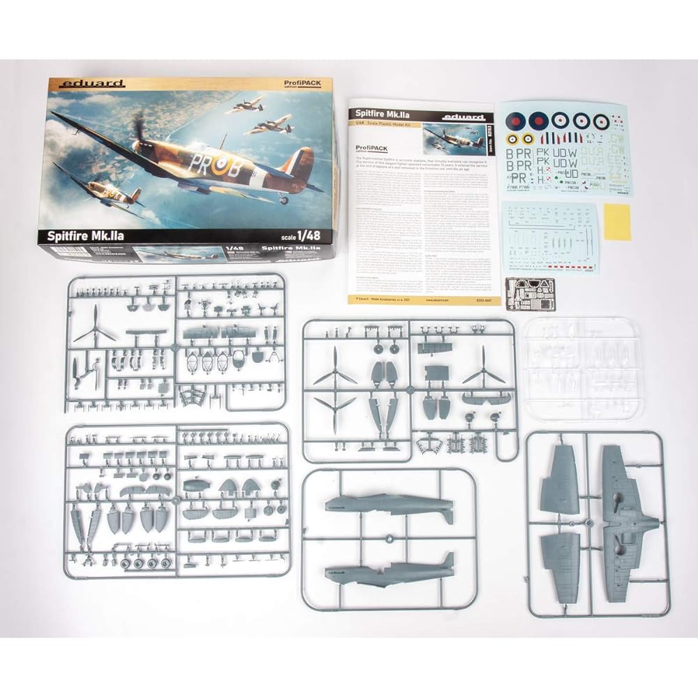 Eduard 1/48 Profipack Royal Air Force Supermarine Spitfire Mk.2a Plastic Model EDU82153