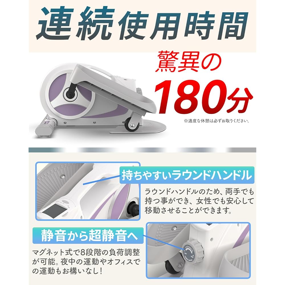 ROOMFIT Room Bike [Standing/Sitting 2way Exercise] Aero Bike Stepper Aerobic Exercise ROOMBIKE