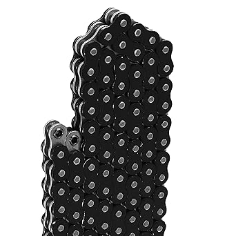 Caltric Black 525 Pitch 120 Link O-Ring Drive Chain ATV UTV Quad Side X Side Motorcycle Dirt Bike Compatible with Rivets and Clip-on Master Links