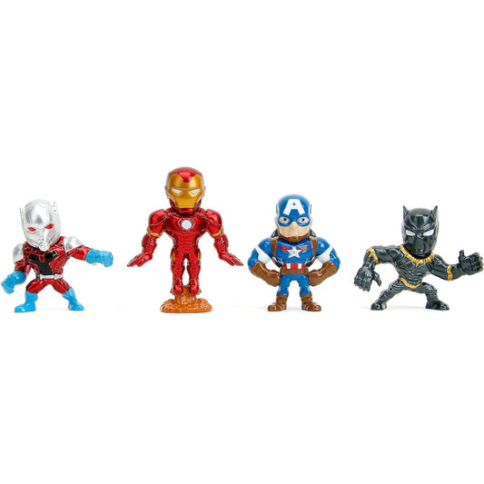 Marvel Avengers 2.5" 4 Pack Diecast Collectible Figures Toys for Kids and Adults