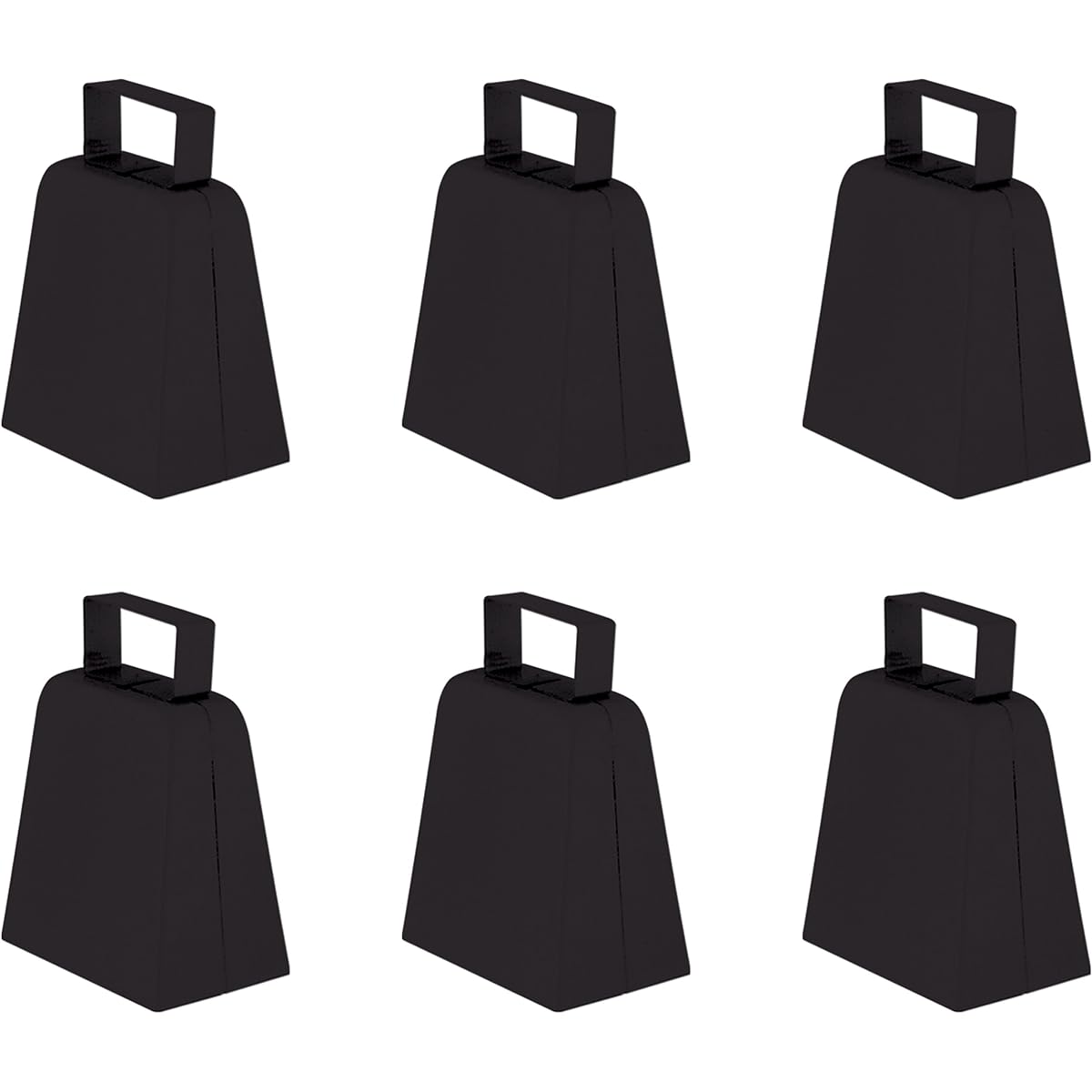 Beistle Black Cowbell 4 inch