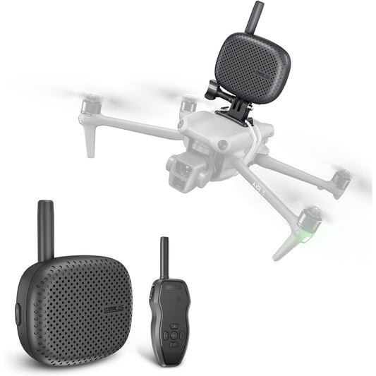 STARTRC Drone Speaker Real-time Megaphone Portable Interference-free Long-range Microphone for DJI Air Series/Mavic 3 Series/Mavic 2/Avata Series/Holy Stone Drone