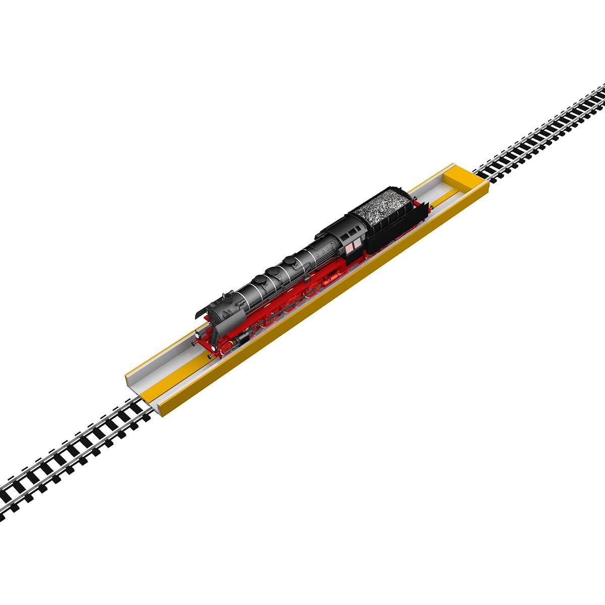 N scale power rail.