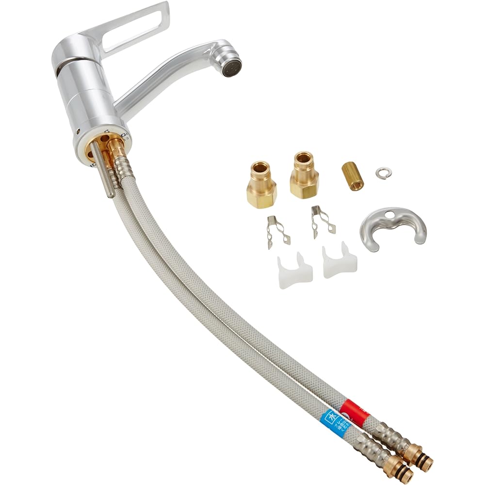 KVK e-lever single lever mixer faucet for washbasin, spout rotating type KM7011TEC