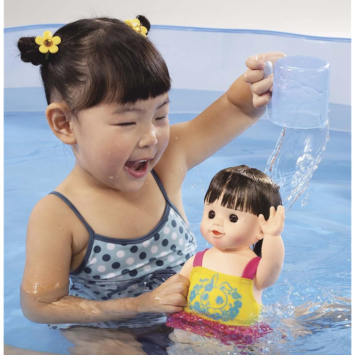 [Popo-chan] Let's go to the pool! Popo-chan limited edition rabbit tutu skirt swimsuit