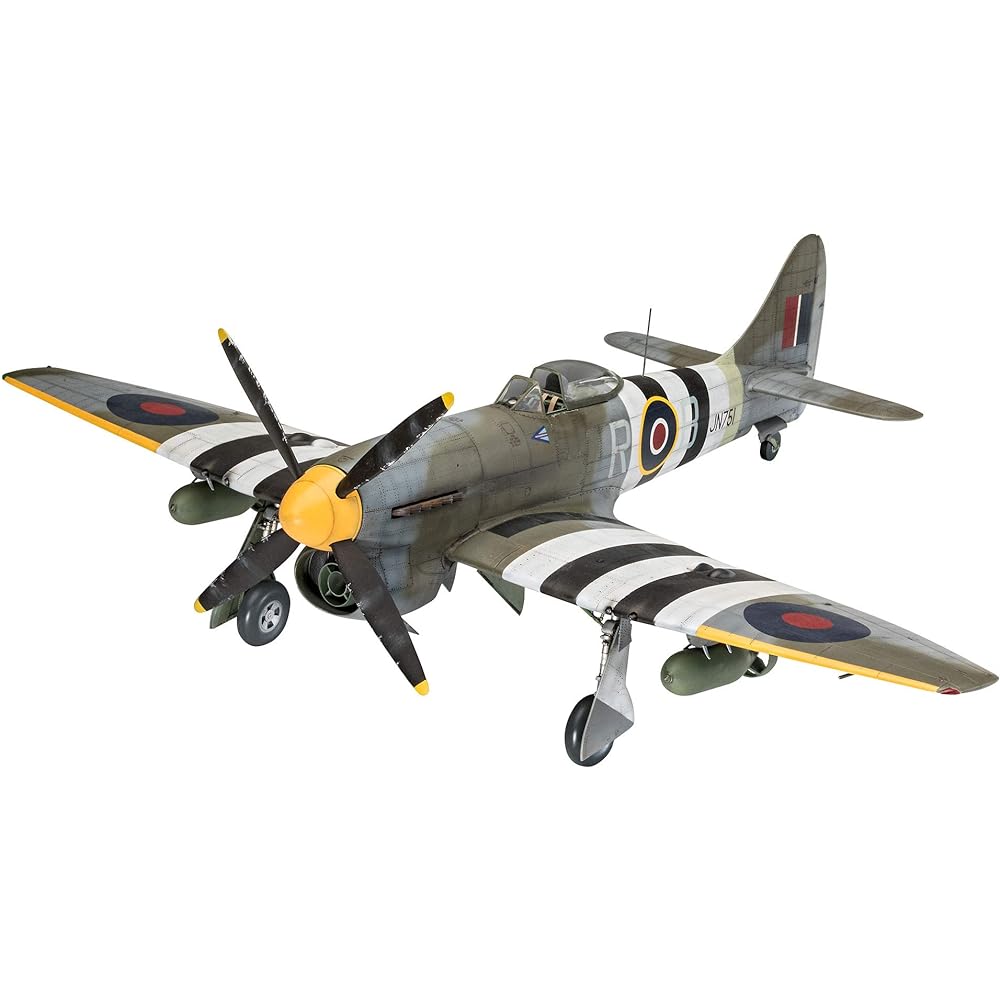 German Revell 1/32 Royal Air Force Hawker Tempest V Plastic Model 03851