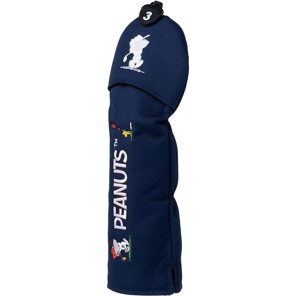 Uplark Peanut Navy Blue Head Cover for Fairway Wood H-459