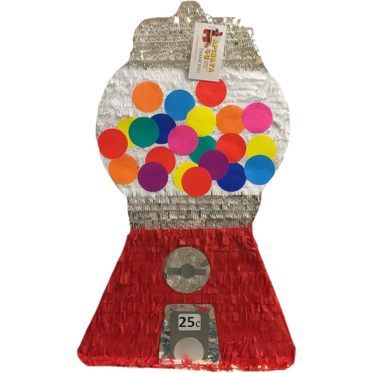 apinata4u Gumball Pinata Red Color Candy Theme Party Favor
