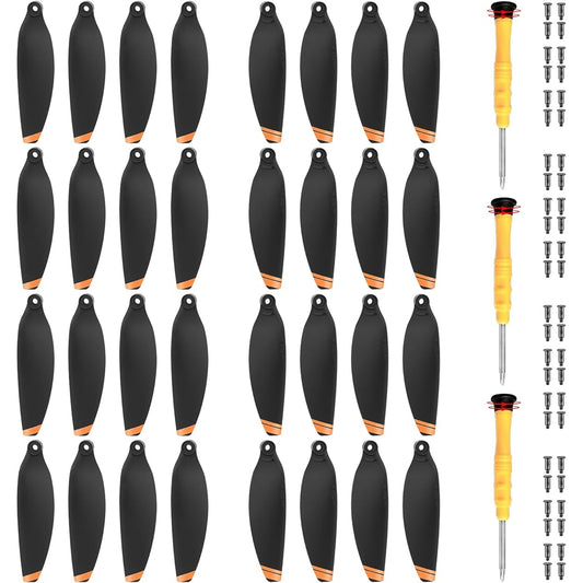 (32 Pieces) - Propeller Blades for DJI Mini 2 Mini 2 SE & Mini SE Replacement Low Noise Quick Release Propeller Wings Compatible with DJI Mini 2 Mini 2 SE & Mini SE Drone Accessories