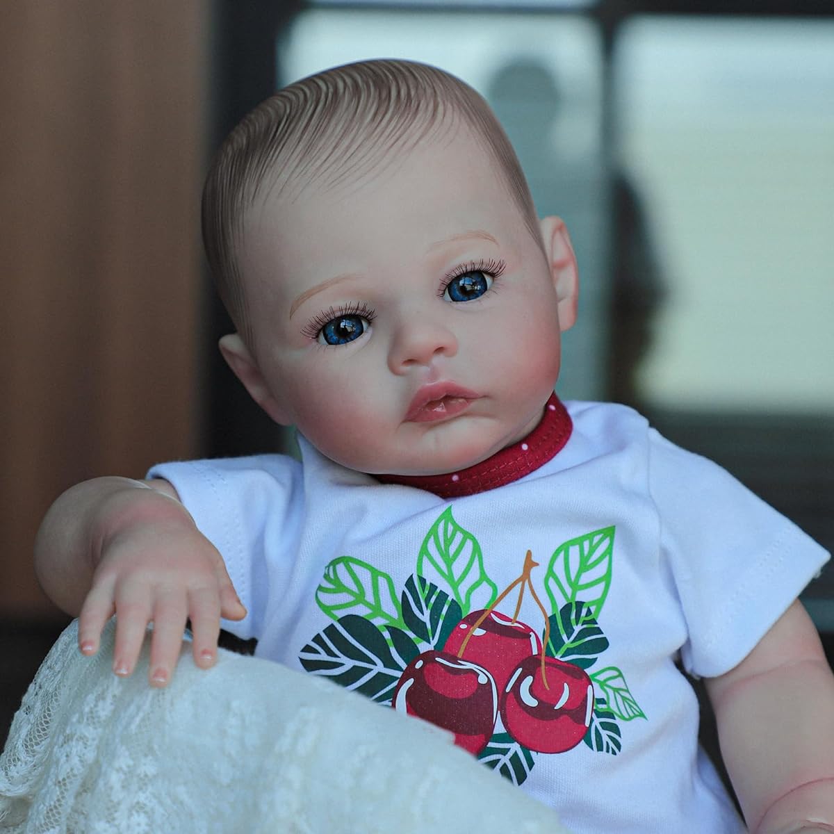 CHAREX Realistic Reborn Baby Doll - 18" Newborn Doll Lifelike Reborn Baby Girl Soft Weighted Real Baby Real Life Baby with Accessories for Ages 3+