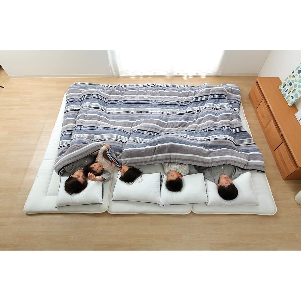 Ikehiko Bedding Comforter Danran Futon Large Rectangular Allie Approx. 190 x 320 cm Beige #5557239