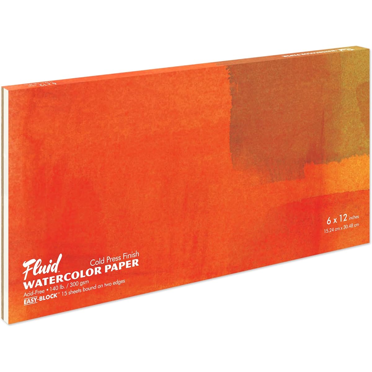 Fluid Easy Block Fluid Watercolor Blocks 6 in. x 12 in. block by Fluid Easy Block