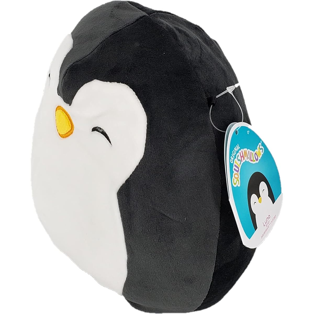 SQUISHMALLOW KellyToys - 8" (20cm) - Black Penguin - Super Soft Stuffed Animal Pillow Friends Stuffed Animal Birthday Gift