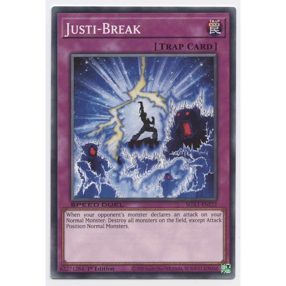 Justi-Break - SGX1-ENI22 - Common - First Edition.