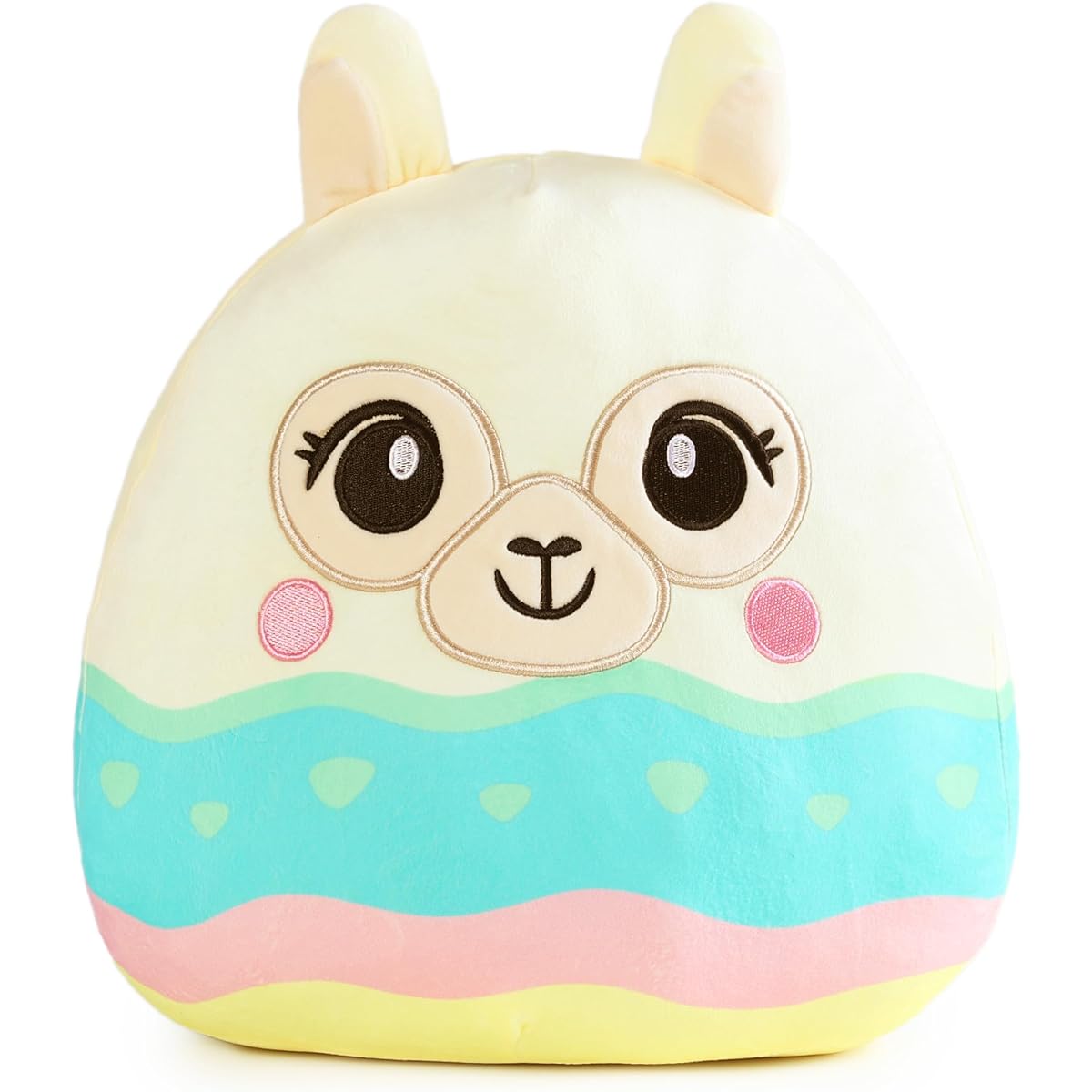 CHDBLOCK Alpaca Stuffed Animals 12 Inch Alpaca Stuffed Pillow Ultra Soft Plush Cute Soft Animal Stuffed Pillow Set Kids Girls Alpaca Stuffed Animals Perfect Christmas Birthday Gift (White)