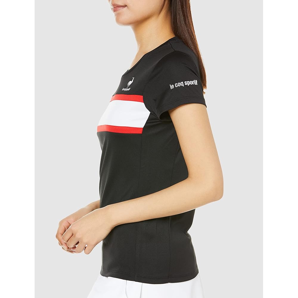 [Le Coq Sportif] T-shirt Sweat Absorbent Quick Drying/Stretch / UPF30 Women's