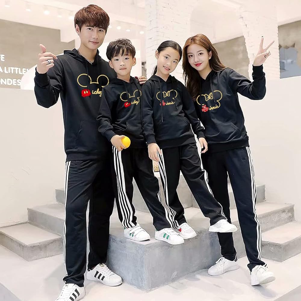 [Stuihort] [Next day delivery] Parent-child matching hoodie, cute, stylish, couples, matching, creative design, sweatshirt, cute hoodie, parent-child clothing, popular, casual, Korean style, tops, pullover, boys, girls, dads, moms, spring, autumn, winter