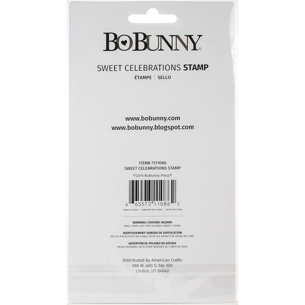 BoBunny Stamps-Sweet Celebration