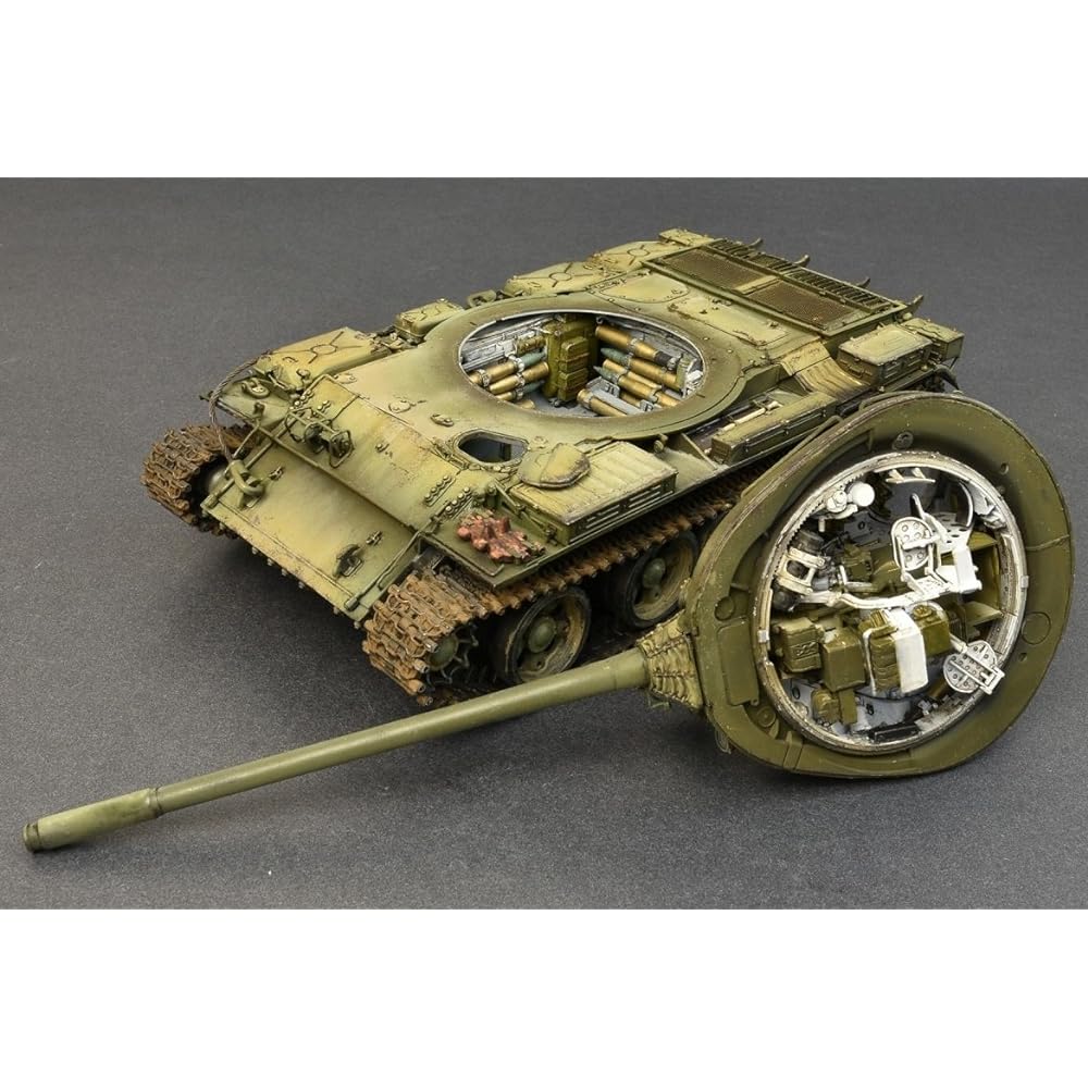 Miniart 1/35 Soviet Union Army T-55A Late Model Mod.1965 Internal Reproduction Interior Kit Plastic Model MA37022