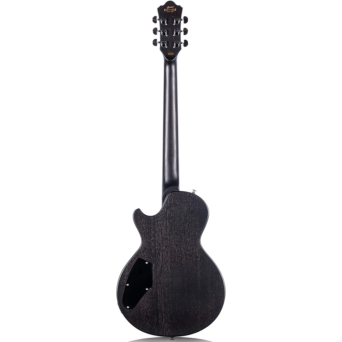 Grote LPS-023 Matte Finish Electric Guitar Equipped with P-90 Pickup LP Style Mahogany Solid Body Guitar (TS)